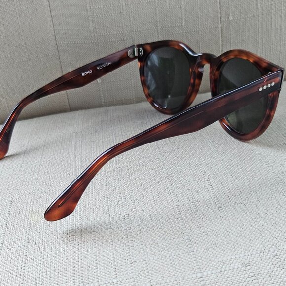 DKNY Women Sunglasses Vintage 90’s Bausch & Lomb Thick Tortoise Cat Eye Glasses - Picture 13 of 15